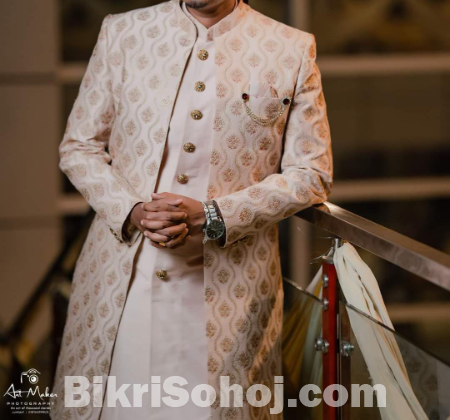 Sherwani (Double Part) from RAJASTHAN.